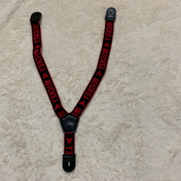Mickey Mouse suspenders for kids nwot - Picture 2 of 3